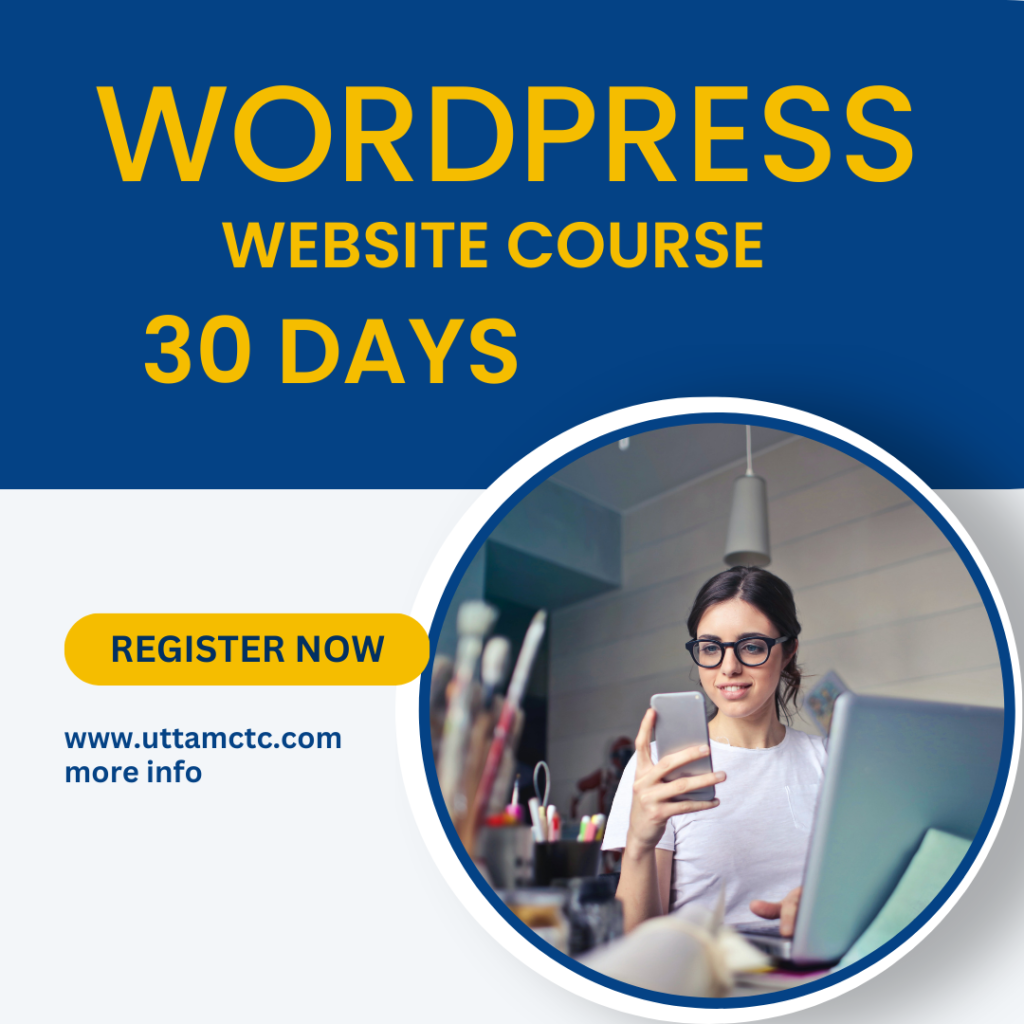 WordPress Website Course (30 Days)