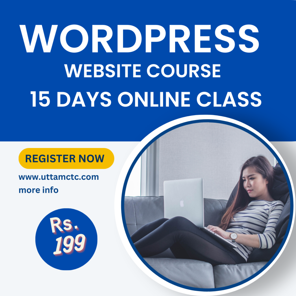 15 DAYS CHALLENGE WORDPRESS COURSE